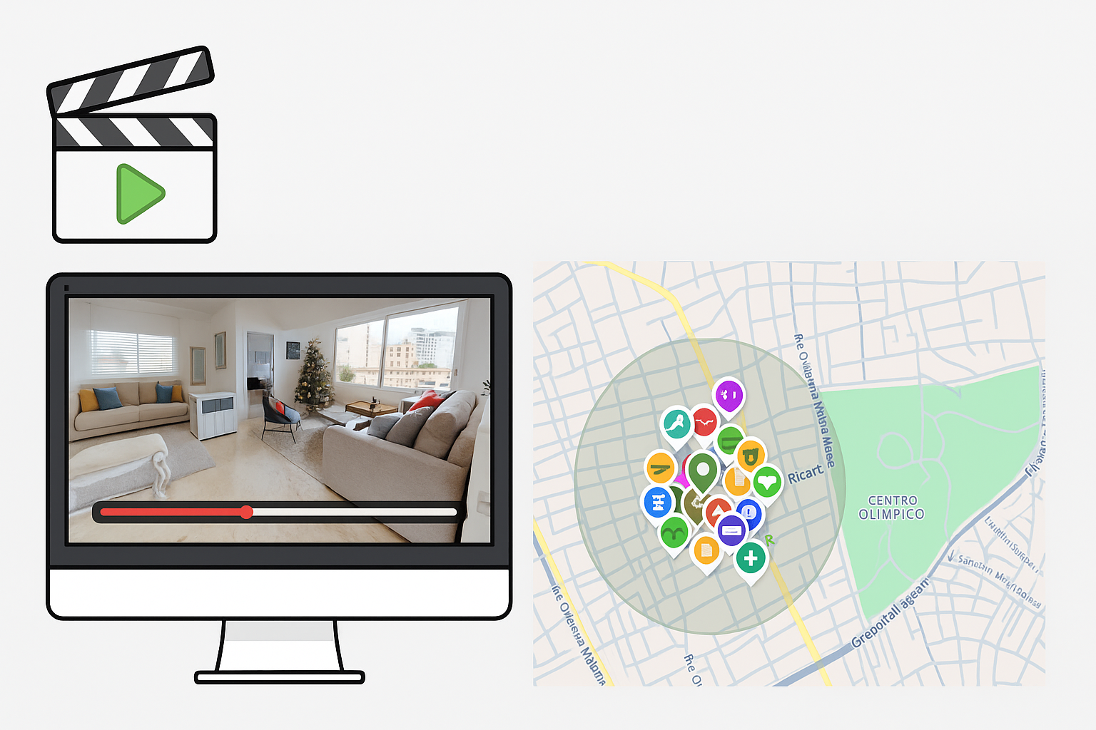 Ahora tu propiedad habla por sí sola: tours en video y mapa interactivo en alquila.do