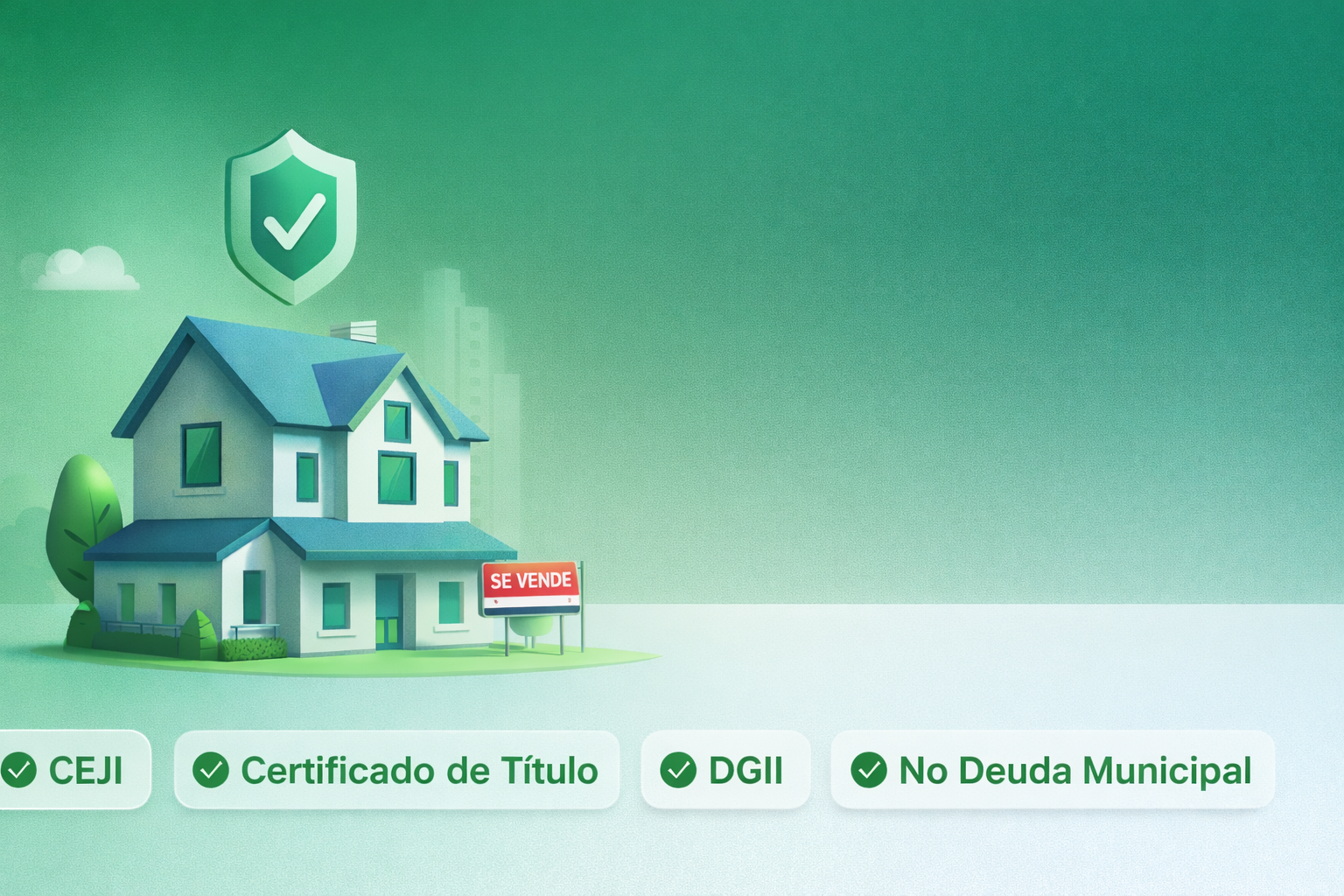 Propiedades con documentación verificada.