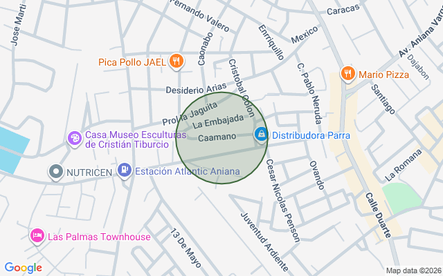 Mapa de Apartamento en Prosperidad, Bonao de 2 habitaciones con 1 baño con 400 mts²