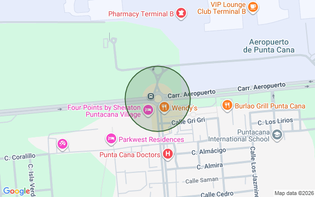 Mapa de Casa en Punta Cana, Punta Cana con 2 parqueos de 2 niveles de 356 mts²