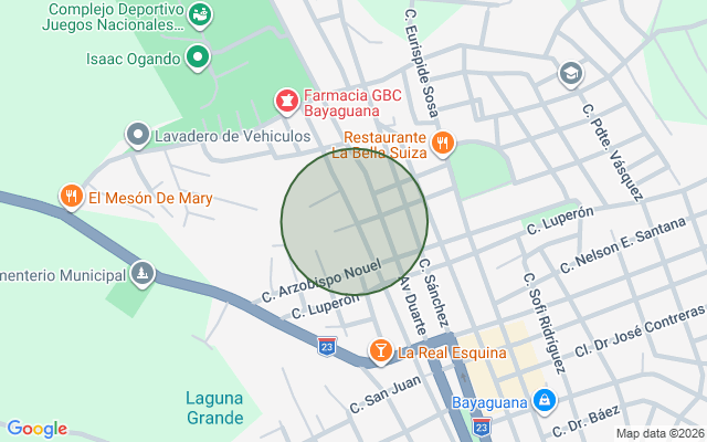 Mapa de Finca en El Laurel, Monte Plata de 12 tareas