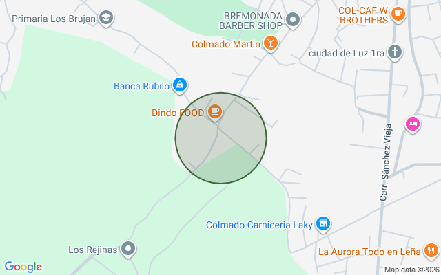 Mapa de Terreno en Doña Ana, San Cristóbal de 220 mts²
