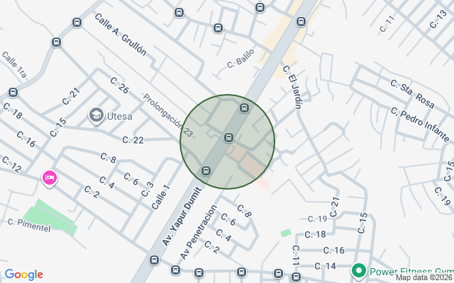 Mapa de Apartamento en Valle Verde Ii, Santiago de 3 habitaciones con 2 baños y 1 parqueo en 3er nivel con 85 mts²