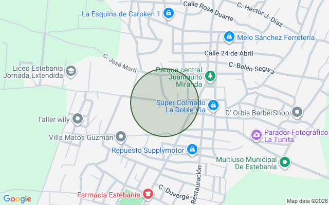 Mapa de Villa en Agua Fría, Estebanía de 3 habitaciones con 1 baño de 2 niveles con 1700 mts²