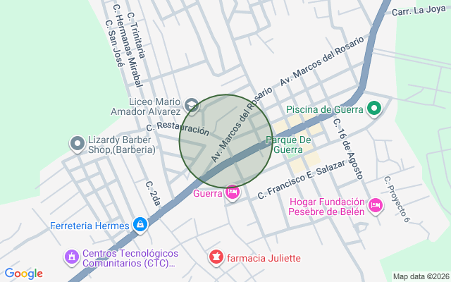 Mapa de Villa en Guerra Centro, San Antonio De Guerra de 3 habitaciones con 3 baños con 7 mts²
