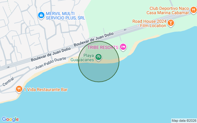 Mapa de Casa en Guayacanes, Guayacanes con 2 habitaciones, 2 baños de 2 niveles de 645 mts²