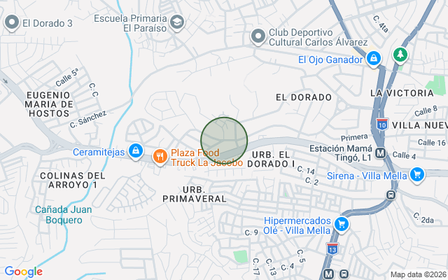 Mapa de Apartamento en Marañon II, Santo Domingo Norte con 2 habitaciones, 2 baños, 1 parqueo en 4to nivel de 84 mts²