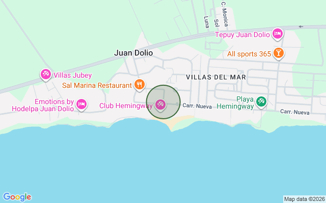 Mapa de Apartamento en Juan Dolio, Juan Dolio con 2 habitaciones, 3 baños, 1 parqueo en 3er nivel de 120 mts²