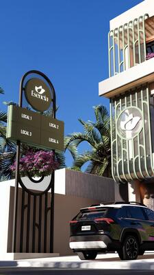 Local comercial en Villa Olga, Santiago con 1 baño y 6 parqueos de 175 mts² con mantenimiento incluido - Imagen 3