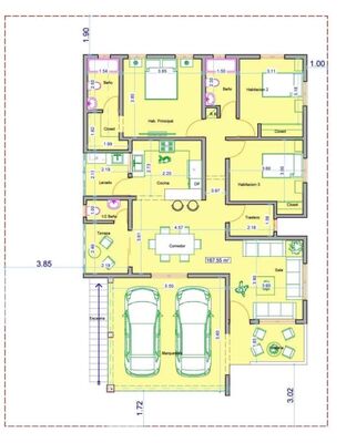 Apartamento en El Doral, Puerto Plata de 3 habitaciones con 3 baños y 3 parqueos de 167 mts² - Imagen 6