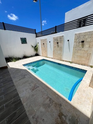 Villa en Bávaro, Punta Cana de 3 habitaciones con 2 baños y 2 parqueos de 1 mts² con mantenimiento incluido - Imagen 6