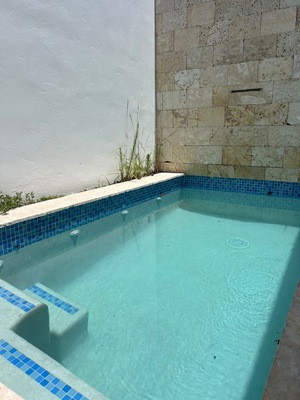 Casa en Bávaro, Punta Cana de 2 habitaciones con 2 baños y 1 parqueo con mantenimiento incluido - Imagen 3