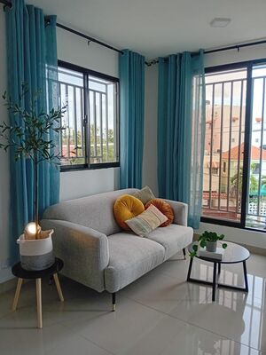 Apartamento en Autopista San Isidro, Santo Domingo Este de 2 habitaciones con 1 baño en 2do nivel con mantenimiento incluido - Imagen 7