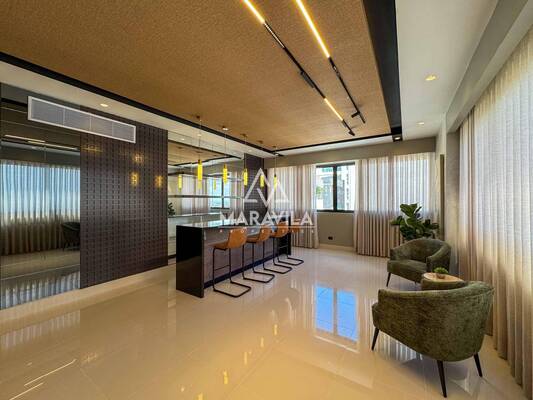 Apartamento en Serrallés, Santo Domingo D.N. de 1 habitación con 1 baño y 1 parqueo en 9no nivel con 50 mts² con mantenimiento incluido - Imagen 6