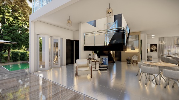 Casa en Punta Cana, Punta Cana con 2 parqueos de 2 niveles de 356 mts² - Imagen 3