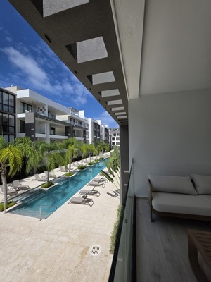 Apartamento en Punta Cana, Punta Cana con 1 habitación, 2 baños, 1 parqueo con mantenimiento incluido - Imagen 7