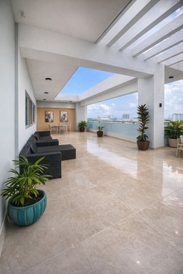 Apartamento en El Millón, Santo Domingo D.N. con 3 habitaciones, 3 baños, 2 parqueos en 5to nivel de 148 mts² con mantenimiento incluido - Imagen 7
