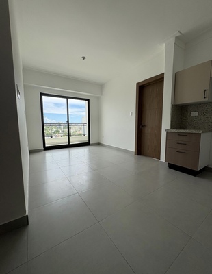 Apartamento en El Millón, Santo Domingo D.N. con 1 habitación, 1 baño, 1 parqueo en 7mo nivel de 60 mts² con mantenimiento incluido - Imagen 2