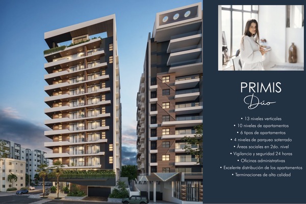 Apartamento en Ensanche Serralles, Santo Domingo D.N. de 1 habitación con 1 baño y 1 parqueo en 11vo nivel con 60 mts² - Imagen 7