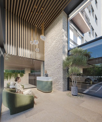 Apartamento en Ensanche Naco, Santo Domingo D.N. de 1 habitación con 1 baño y 1 parqueo en 5to nivel con 67 mts² - Imagen 3