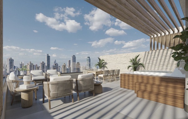 Apartamento en Ensanche Naco, Santo Domingo D.N. de 1 habitación con 1 baño y 1 parqueo en 5to nivel con 67 mts² - Imagen 4