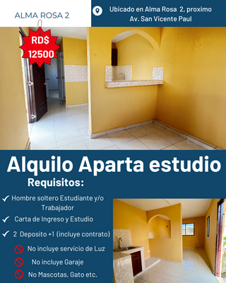 Habitación en Alma Rosa II, Santo Domingo Este - Imagen 3