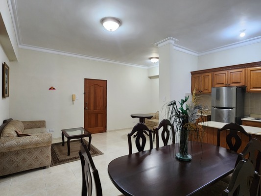 Apartamento en Zona Universitaria, Santo Domingo D.N. con 1 habitación, 1 baño, 1 parqueo en 2do nivel de 56 mts² con mantenimiento incluido - Imagen 7