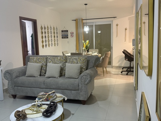Apartamento en Licey Arriba, Licey Al Medio con 2 habitaciones, 1 baño, 2 parqueos en 1er nivel con mantenimiento incluido - Imagen 4
