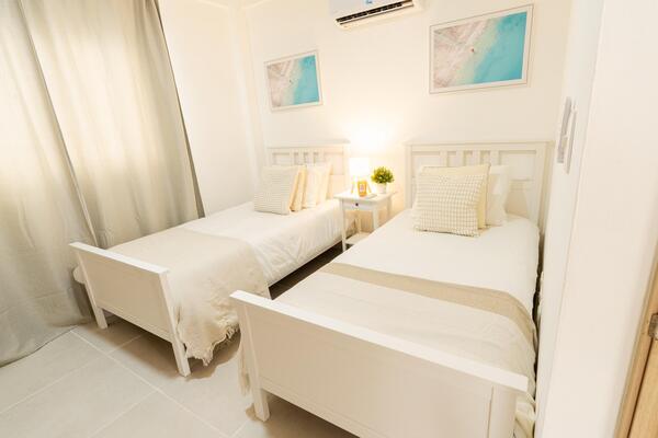 Apartamento en Abra Grande, Las Terrenas con 2 habitaciones, 2 baños, 1 parqueo en 2do nivel de 82 mts² con mantenimiento incluido - Imagen 6