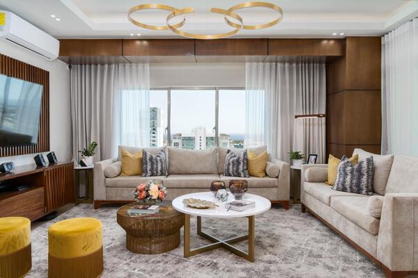 Apartamento en Alma Rosa I, Santo Domingo Este con 3 habitaciones, 3 baños, 2 parqueos en 11vo nivel - Imagen 3