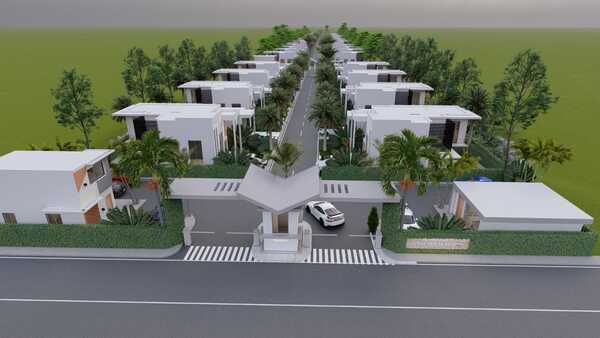 Casa en Punta Cana, Punta Cana con 2 habitaciones, 2 baños, 2 parqueos de 100 mts² - Imagen 3