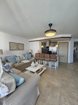 Apartamento en Marbella, Juan Dolio con 2 habitaciones, 2 baños en 4to nivel de 120 mts² con mantenimiento incluido - Imagen 2