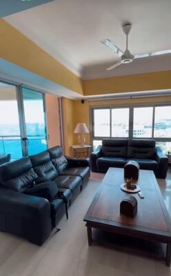 Apartamento en Avenida George Washington, Santo Domingo D.N. con 3 habitaciones, 3 baños, 2 parqueos en 26vo nivel - Imagen 2