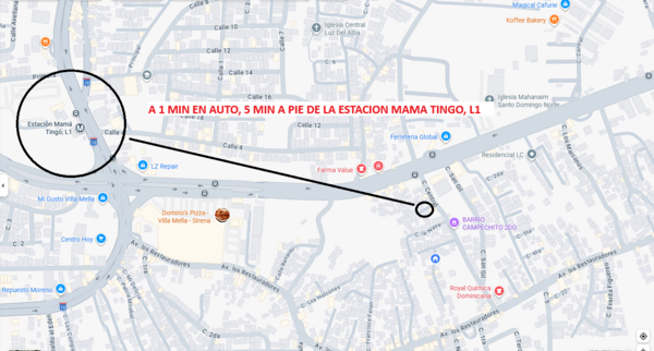 Apartamento en Villa Del Norte O Campechito I, Santo Domingo Norte con 1 habitación, 1 baño de 33 mts² con mantenimiento incluido - Imagen 5