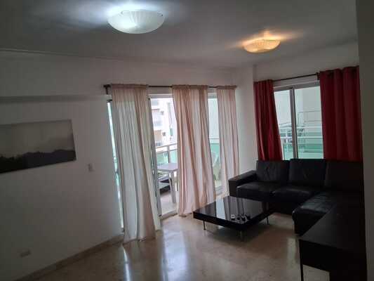 Apartamento en Ensanche Naco, Santo Domingo D.N. con 3 habitaciones, 3 baños, 2 parqueos en 8vo nivel de 165 mts² con mantenimiento incluido - Imagen 3