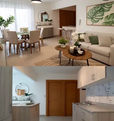 Apartamento en El Centro, Licey Al Medio con 3 habitaciones, 2 baños, 1 parqueo de 85 mts² con mantenimiento incluido - Imagen 5