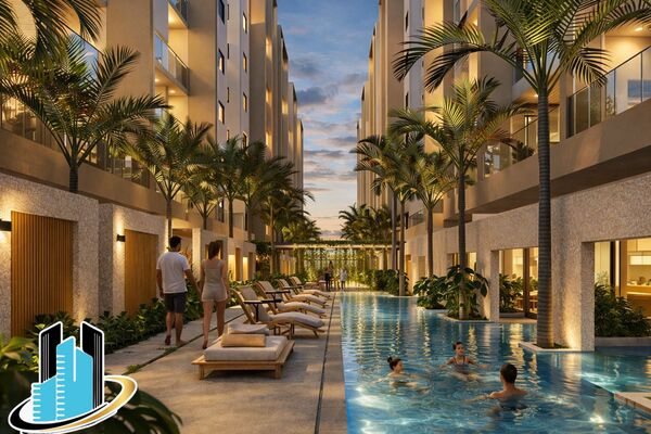 Apartamento en Najayo Abajo, San Cristóbal con 2 habitaciones, 2 baños, 1 parqueo - Imagen 2