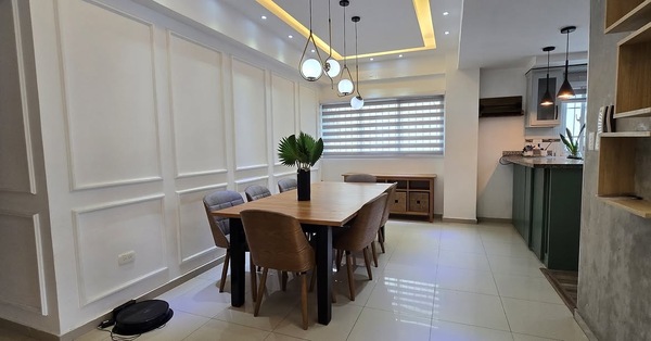 Apartamento en El Millón, Santo Domingo D.N. con 3 habitaciones, 2 baños, 2 parqueos en 4to nivel de 139 mts² con mantenimiento incluido - Imagen 3