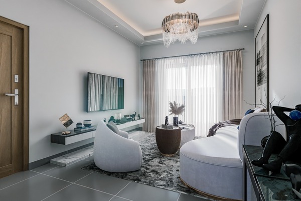 Apartamento en Urbanización Neftalí III, San Francisco De Macorís con 3 habitaciones, 2 baños, 2 parqueos de 110 mts² - Imagen 2