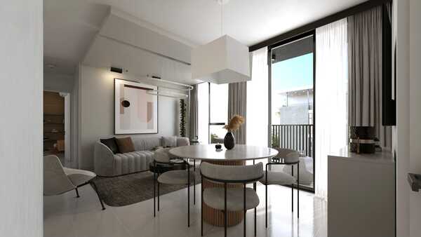 Apartamento en Urbanización La Caperuza II, San Francisco De Macorís con 3 habitaciones, 1 baño, 1 parqueo en 4to nivel de 61 mts² - Imagen 2