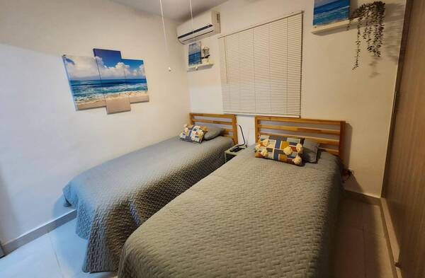 Apartamento en Pueblo Bávaro, Bávaro con 2 habitaciones, 2 baños, 1 parqueo en 1er nivel de 61 mts² con mantenimiento incluido - Imagen 7