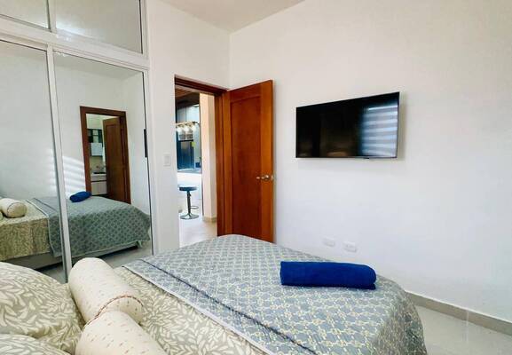 Apartamento en White Sands, Bávaro con 3 habitaciones, 3 baños, 2 parqueos en 2do nivel de 95 mts² con mantenimiento incluido - Imagen 6