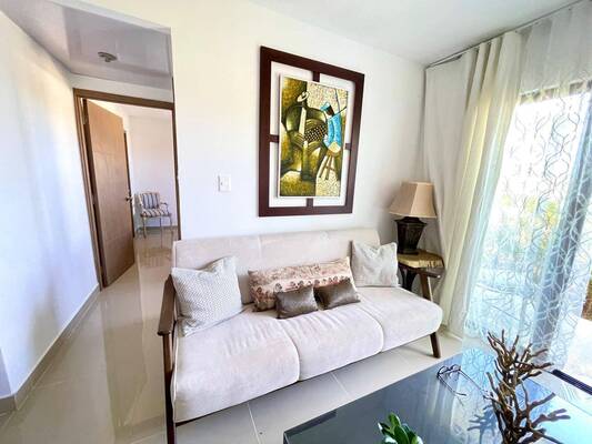 Apartamento en Epic Residences, Bávaro con 1 habitación, 2 baños, 1 parqueo en 1er nivel de 60 mts² con mantenimiento incluido - Imagen 5