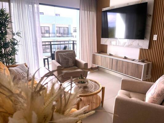 Apartamento en Epic Residences, Bávaro con 3 habitaciones, 2 baños, 1 parqueo en 4to nivel de 96 mts² con mantenimiento incluido - Imagen 2
