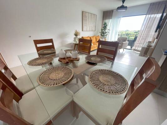 Apartamento en Epic Residences, Bávaro con 3 habitaciones, 2 baños, 1 parqueo en 4to nivel de 96 mts² con mantenimiento incluido - Imagen 3