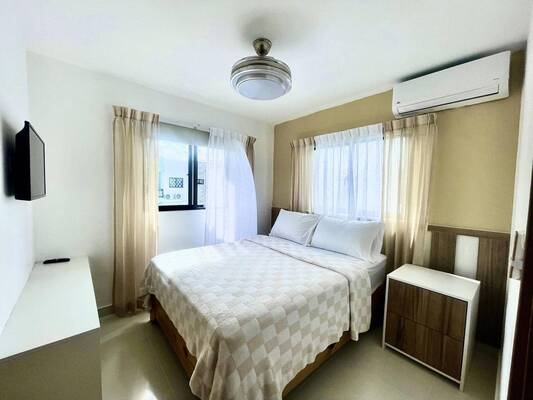 Apartamento en Epic Residences, Bávaro con 3 habitaciones, 2 baños, 1 parqueo en 4to nivel de 96 mts² con mantenimiento incluido - Imagen 6