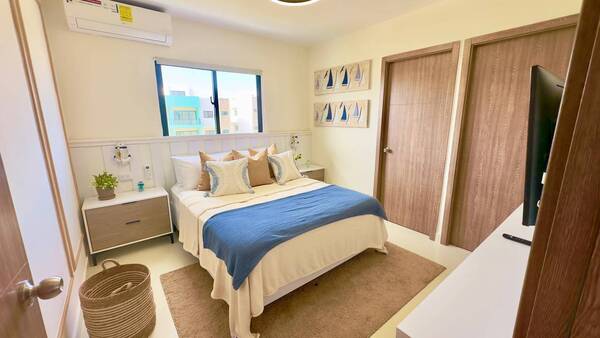 Apartamento en Epic Residences, Bávaro con 2 habitaciones, 2 baños, 1 parqueo en 4to nivel de 84 mts² con mantenimiento incluido - Imagen 4
