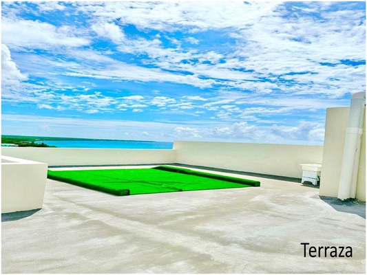 Apartamento en Boca Chica Centro, Boca Chica con 3 habitaciones, 2 baños, 2 parqueos en 10mo nivel con mantenimiento incluido - Imagen 5