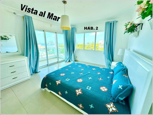 Apartamento en Boca Chica Centro, Boca Chica con 2 habitaciones, 2 baños, 1 parqueo en 4to nivel con mantenimiento incluido - Imagen 5