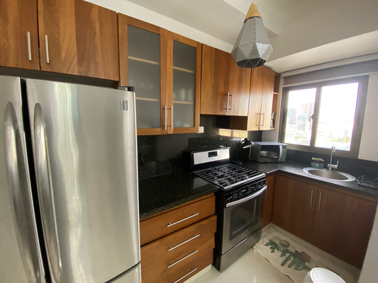 Apartamento en Piantini, Santo Domingo D.N. con 1 habitación, 1 baño, 1 parqueo - Imagen 4